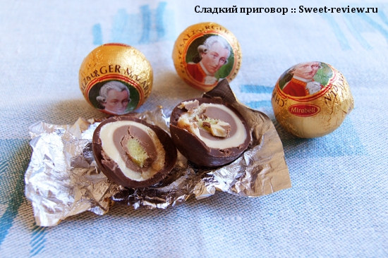 Конфеты "Mozartkugeln" ("Mirabell", Австрия) Конфеты "Mozartkugeln" ("Mirabell", Австрия)
